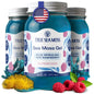 TrueSeaMoss Sea Moss Gel – Made in USA – Wildcrafted Seamoss, Fruits & Jarred Vegetables – Mango, Pack of 3 (Labels may Vary)