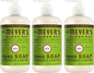 MRS. MEYER'S CLEAN DAY Hand Soap, Basil Scent, 12.5 Fl Oz Bottle - 3 Pack