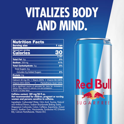 Red Bull Sugarfree Energy Drink