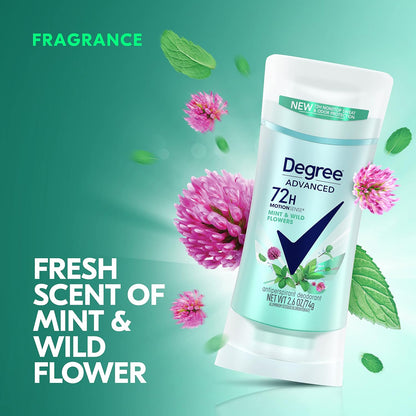 Degree Antiperspirant Deodorant Sexy Intrigue 72-Hour Sweat & Odor Protection Antiperspirant Deodorant For Women with Body Heat Activated Technology 2.6 oz (Pack of 2)