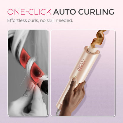 TYMO Automatic Rotating Curling Iron, TYMO CURLPRO Beach Waves Hair Curler