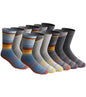 Dickies Men's Dri-tech Original Moisture Control Crew Socks, Available in M-xxl (6, 12, 18 Pairs)