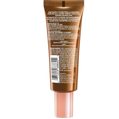 L'Oreal Paris Makeup True Match Lumi Glotion, Natural Glow Enhancer, Illuminator Highlighter, Bronzing Drops For a Sun-Kissed Glow, 903 Medium