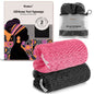 CORATED African Net Sponge with Knots Authentic, Shower Loofah Bath Sponge