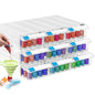 ARTDOT 60 Slots Storage Container for Diamond Art Kits for Adults, Portable Bead Storage Boxes for Diamond Painting Accessories and Tools