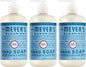 MRS. MEYER'S CLEAN DAY Hand Soap, Basil Scent, 12.5 Fl Oz Bottle - 3 Pack