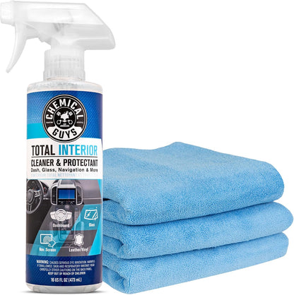 Chemical Guys, Total Interior Cleaner, Protectant & Car Detailer, 16 oz