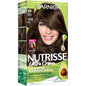 Garnier Nutrisse Ultra Crème Hair Color, Permanent Hair Dye with 100% Gray Coverage, Vegan & Cruelty-Free, 33 Darkest Golden Brown (Caramel Fudge), 1 Count