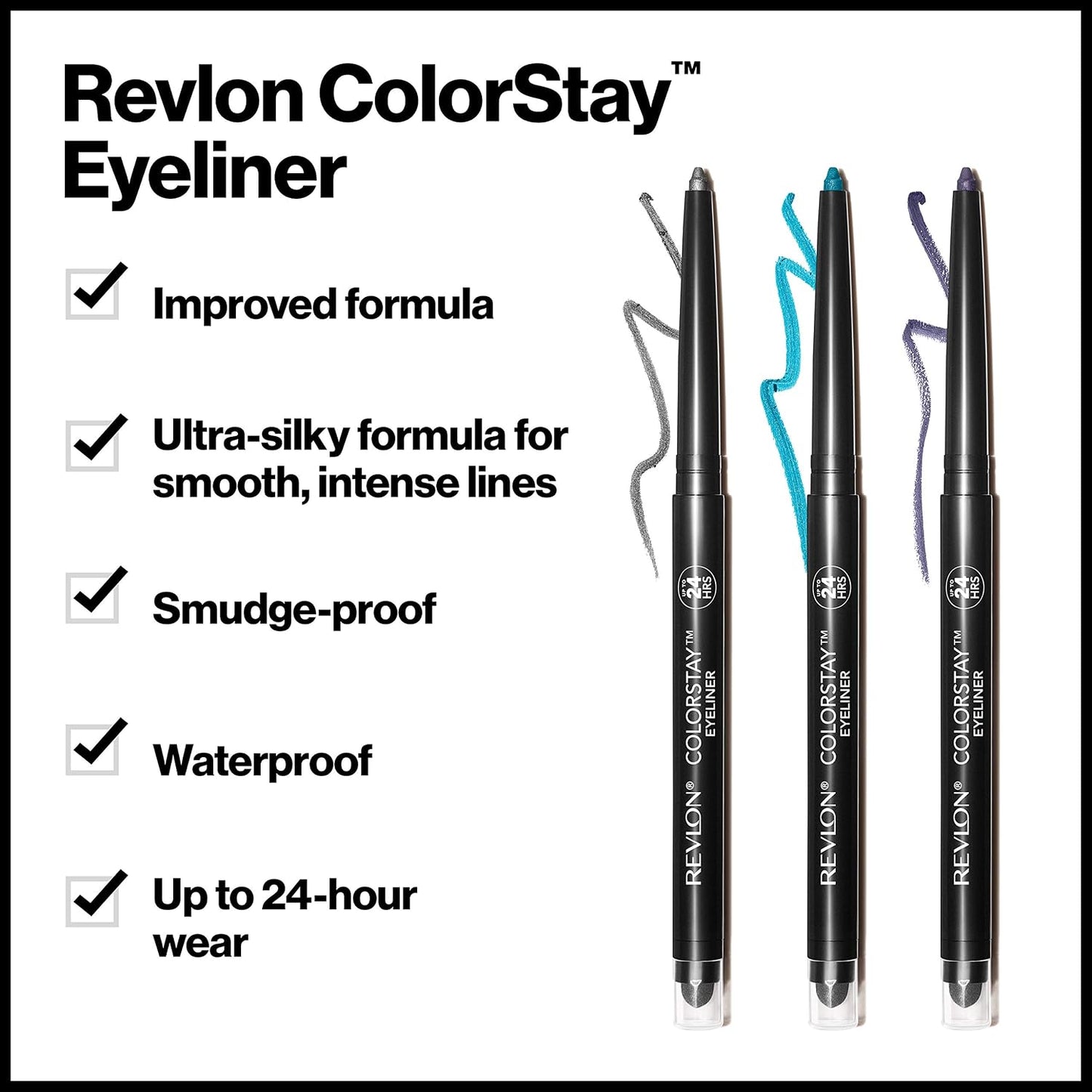 Revlon Colorstay Eye Liner 203 Brown 0,28g