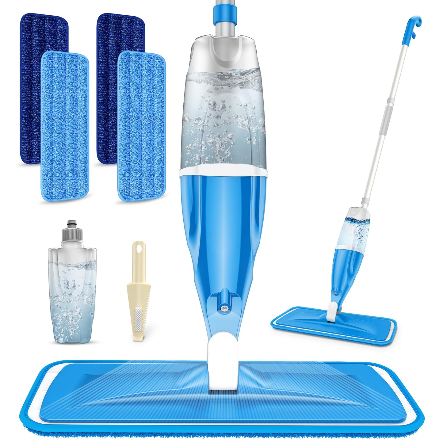 Microfiber Spray Mops for Floors Cleaning: Wet Dry Mop Hardwood Floor Mops