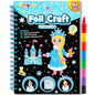 FUNNYB&G Foil Art Craft Kit for Kids, Sparkly Birthday Gift Toy for Boys