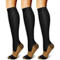 CHARMKING Compression Socks for Women & Men Circulation (3 Pairs) 15-20 mmHg is Best Support for Athletic Running Cycling