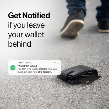 SPOTMINDERS Apple MFi Certified Wallet Tracking Card Black 4-Pack Travel Gifts for Him Works with Apple Find My Rechargeable Tracker IP68 Waterproof 0.07" Slim iPhone Item Finder for Luggage Passport
