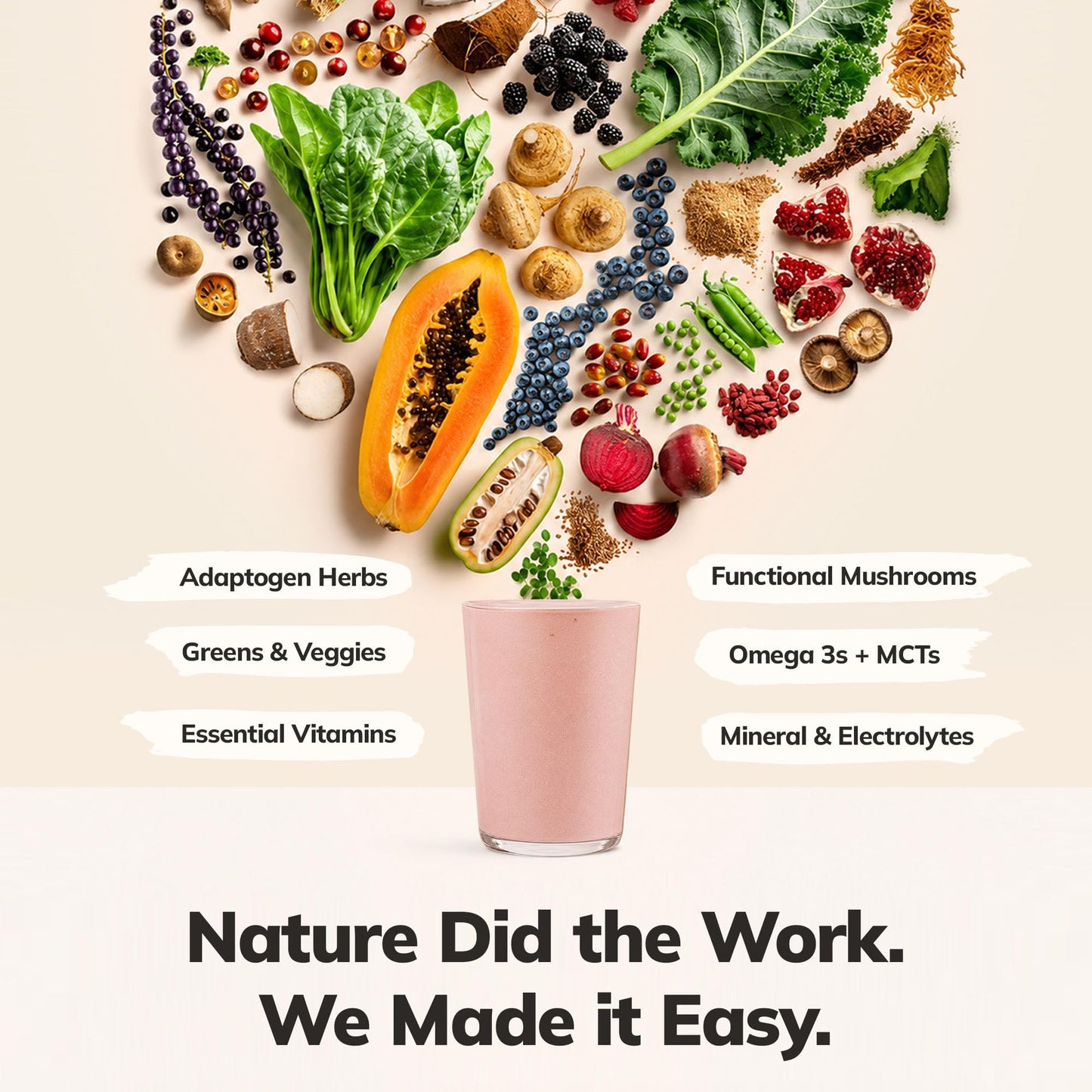 Ka’Chava Whole Body Meal Shake Chai 2 lb – Vegan Protein Powder with 85+ Superfoods & Greens – Plant-Based Meal Replacement with Probiotics & Digestive Enzymes – Gluten & Dairy Free (15 Servings)