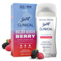 Secret Clinical Strength Invisible Solid Antiperspirant Deodorant for Women, 100HR Sweat & Odor Protection, 3X Stress Protection with Hyaluronic Acid, PH Balanced, Completely Clean Scent, 2.6 oz