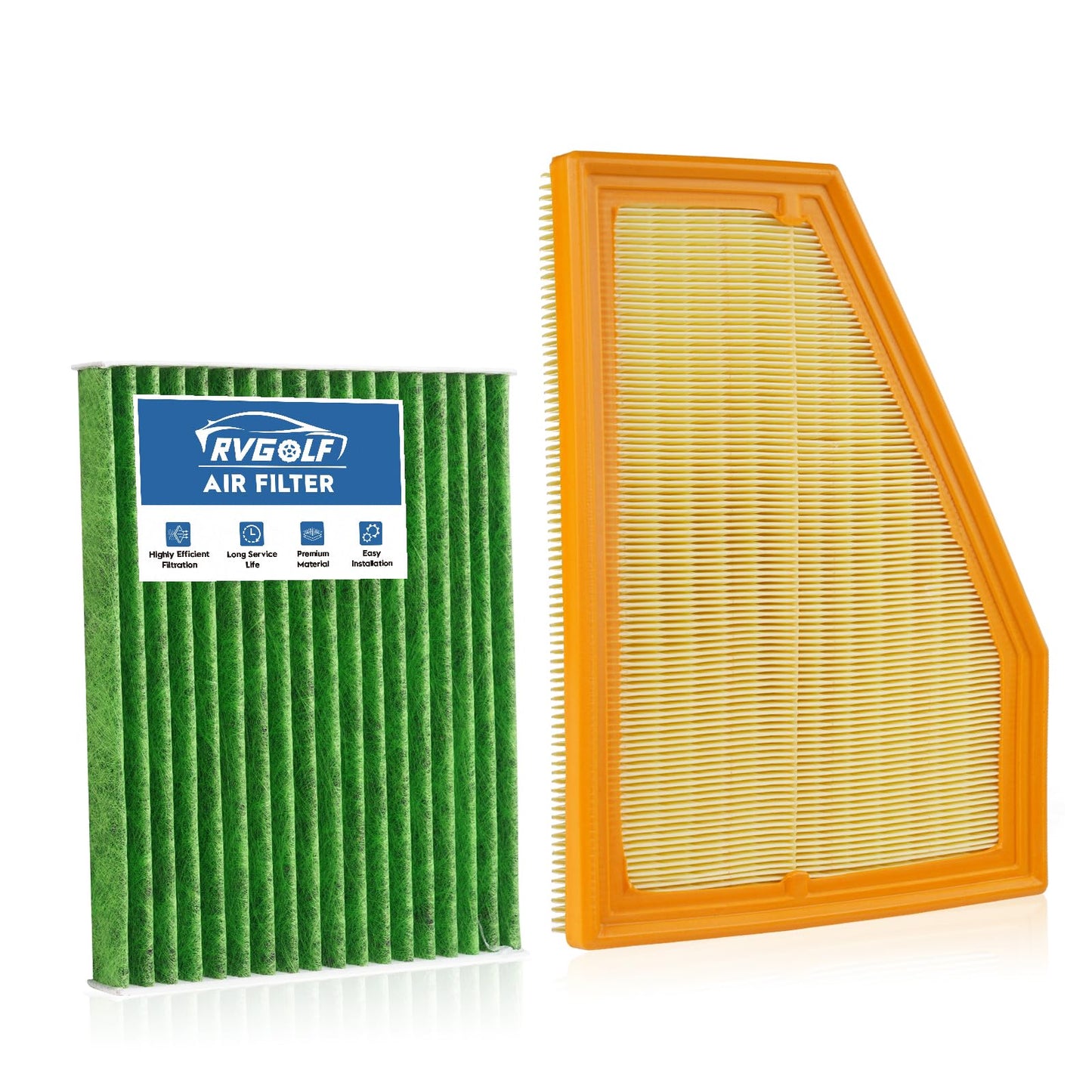 Engine+Cabin Air Filter Fit for 2014-2020 Rogue, 2017-2022 Rogue Sport