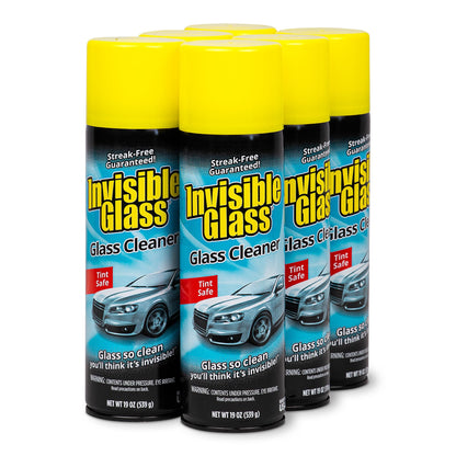 Invisible Glass 91164-2PK Premium Aerosol Glass Cleaner Spray for Car Windshields and Windows, Automotive and Home Window Cleaner, Streak-Free, Ammonia-Free, Tint-Safe – 19 oz (Pack of 2)