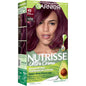 Garnier Nutrisse Ultra Crème Hair Color, Permanent Hair Dye with 100% Gray Coverage, Vegan & Cruelty-Free, 33 Darkest Golden Brown (Caramel Fudge), 1 Count