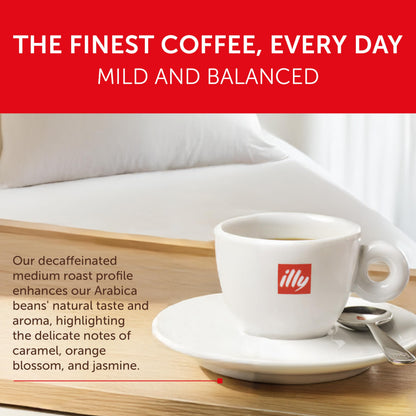 illy Intenso Ground Espresso Coffee, Bold Roast, Intense, Robust and Full Flavored With Notes of Deep Cocoa, 100% Arabica Coffee, No Preservatives, 8.8 Ounce Can (Pack of 1)