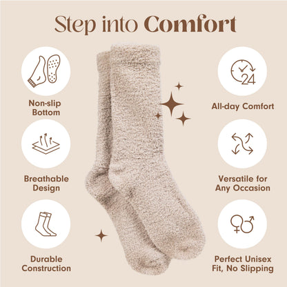 Unboxme Gifts Warm & Cozy Ultra-Luxe Cloud Fuzzy Socks, Gifts for Women