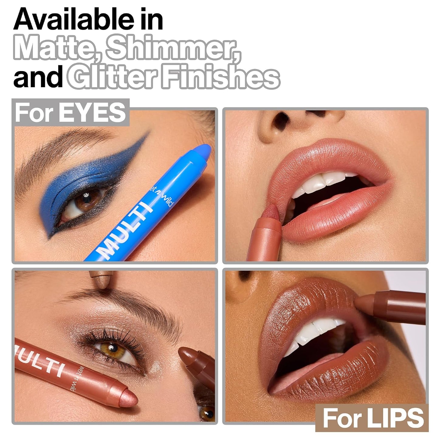 wet n wild Color Icon Cream Eyeliner Eyeshadow Multi-Stick, Moisturizing, Nourishing Velvety Cream-to-Powder Buildable & Blendable Formula, Cruelty-Free & Vegan - Brown Sugar