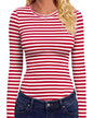 GAYHAY Long Sleeve Shirts for Women Tops Fitted Clothes Fall Fashion 2026