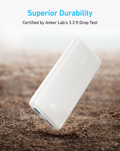 Anker Power Bank, 10,000mAh Portable Charger, PowerIQ USB-C Battery Pack