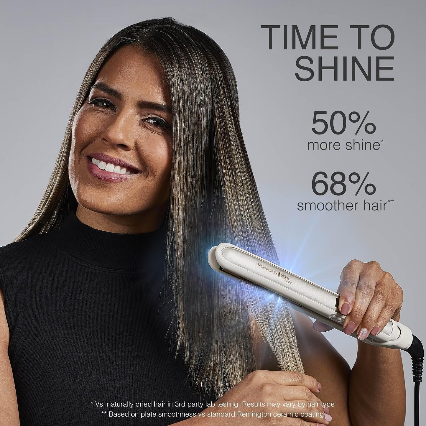 Remington Shine Therapy 1 Inch Hair Straightener, Argan Oil & Keratin