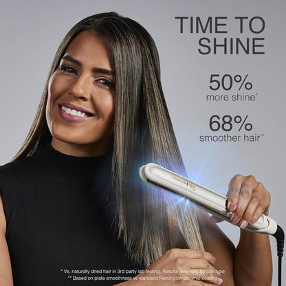 Remington Shine Therapy 1 Inch Hair Straightener, Argan Oil & Keratin
