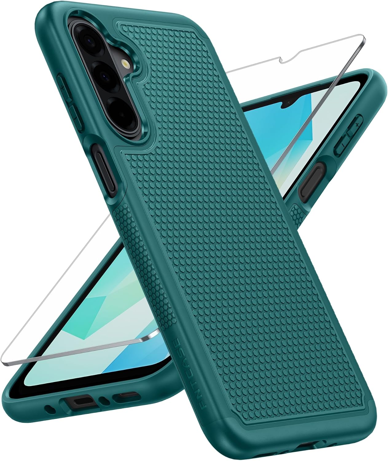 FNTCASE for Google Pixel 10 / Pixel 10 Pro Case: Soft TPU Non Slip Blue