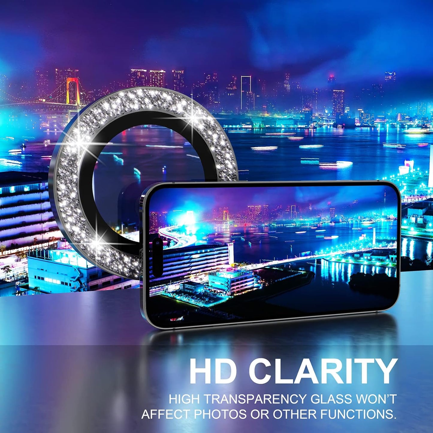 Choiche for iPhone 16 Pro/iPhone 16 Pro Max Camera Lens Protector