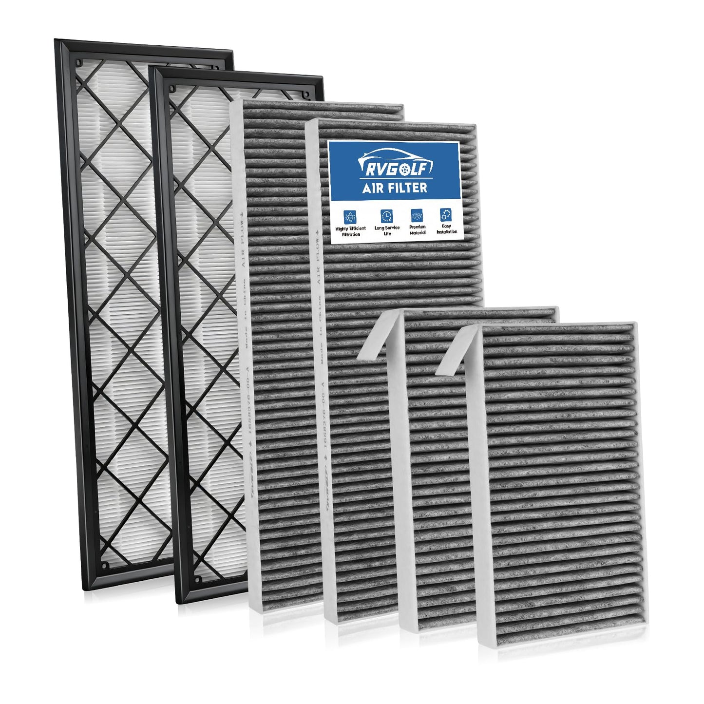 Engine+Cabin Air Filter Fit for 2014-2020 Rogue, 2017-2022 Rogue Sport