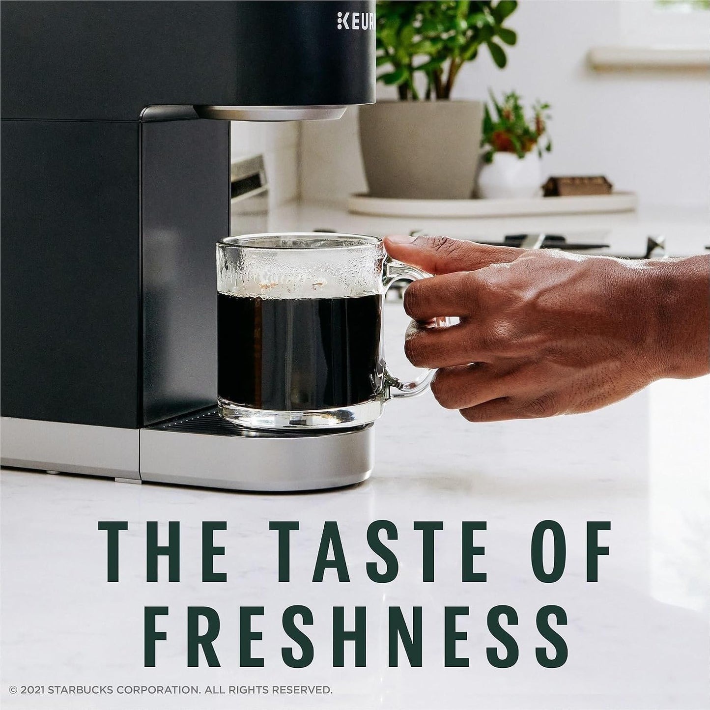 Starbucks K-Cup Coffee Pods, Dark Roast Hot or Iced Coffee, French Roast, 96 Keurig Pods