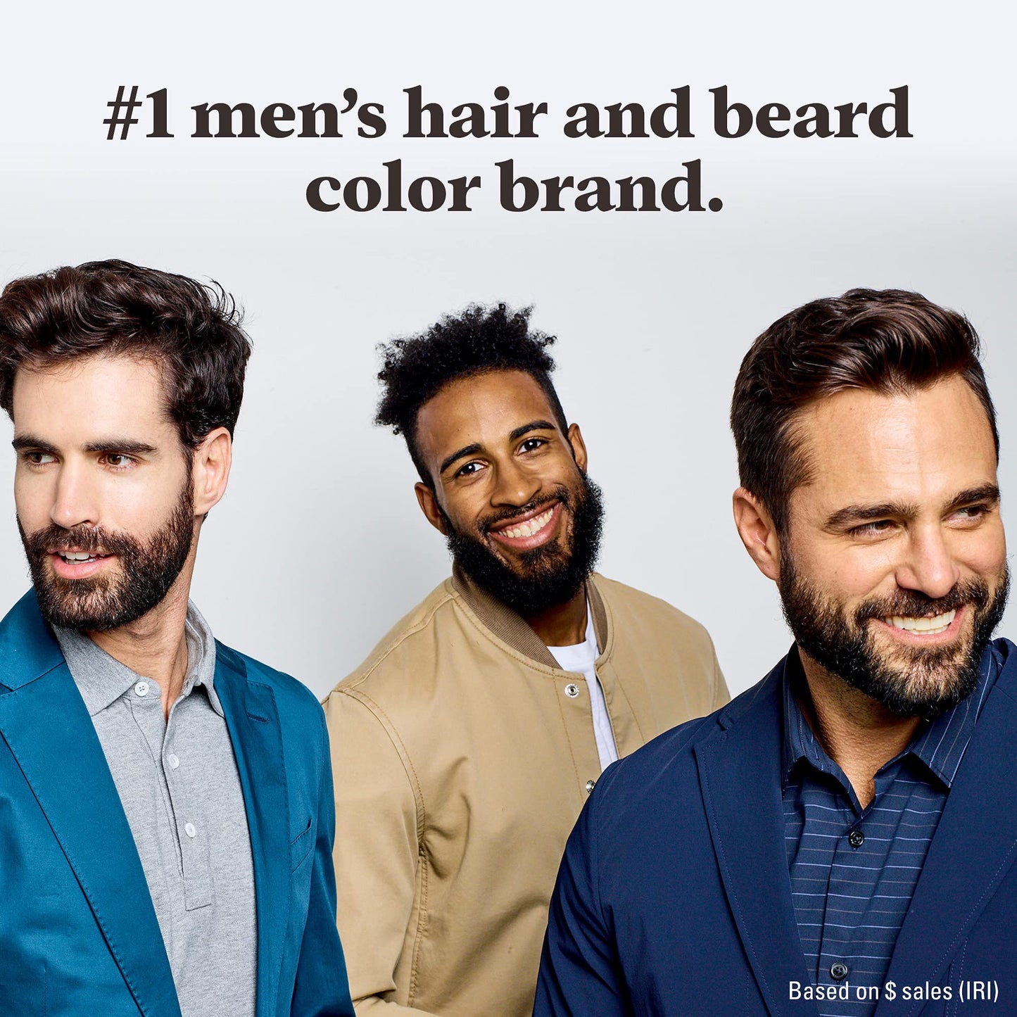 JUST FOR MEN Mustache & Beard Dye, Keratin, Medium Brown M-35 (1 Pack)