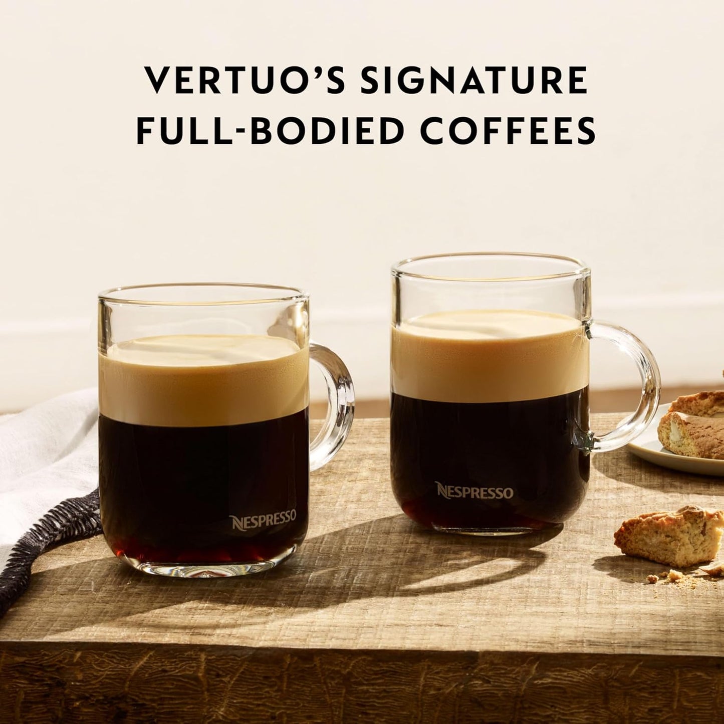 Nespresso Capsules Vertuo, Variety Pack, Medium and Dark Roast Coffee, 30 Count Coffee Pods, Brews 7.8 oz.