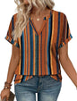 WIHOLL Womens Blouses Spring Tops Short Sleeve Shirts Dressy Casual Summer Vacation Fashion Clothing 2026