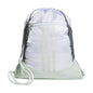 adidas Alliance Sackpack – Drawstring Backpack for Sports, Small Gym Bag, Preloved Teal Green/Black/3, OSFA