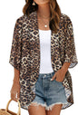 CHICGAL Womens Floral Kimono Cardigan Beach Cover Up Casual Summer Tops