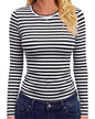 GAYHAY Long Sleeve Shirts for Women Tops Fitted Clothes Fall Fashion 2026