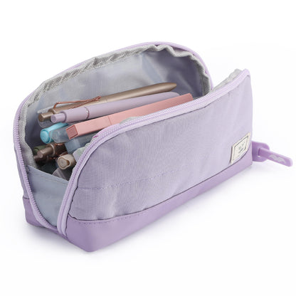 Mr. Pen- Wide-Opening Pencil Case, Triangle Design