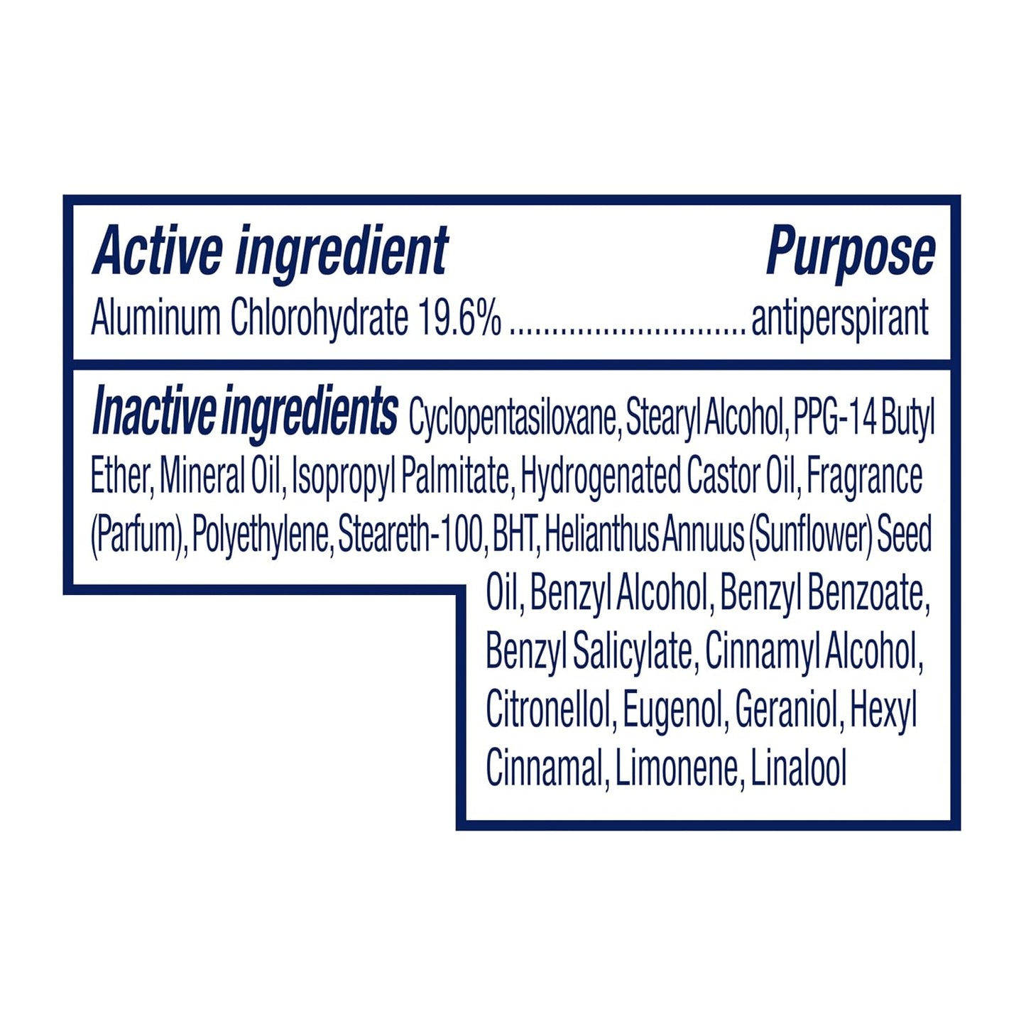 Dove Antiperspirant Deodorant Stick Original Clean 2.6 oz 2PK