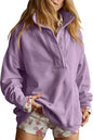Gacaky Sweatshirt for Women Oversized Henley Neck Pullover Top Fall Outfits