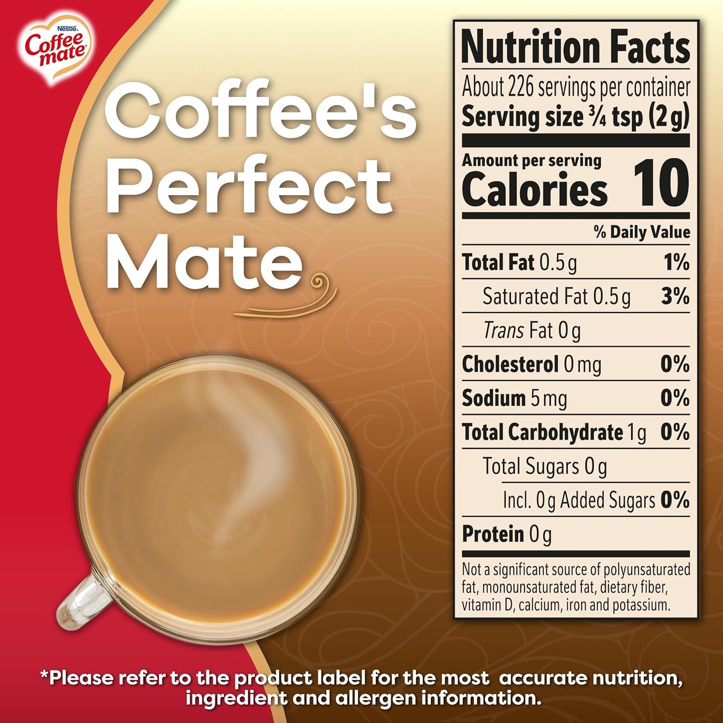 Coffee Mate Original Powder Creamer, 35.3 Oz