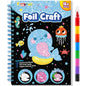FUNNYB&G Foil Art Craft Kit for Kids, Sparkly Birthday Gift Toy for Boys