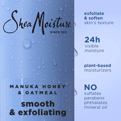 SheaMoisture Raw Shea Butter Body Wash Moisturize and Restore Deeply 18 oz