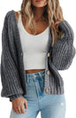 PRETTYGARDEN Women's Chunky Knit Open Front Cardigan Sweaters Fall Outfits