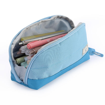 Mr. Pen- Wide-Opening Pencil Case, Triangle Design