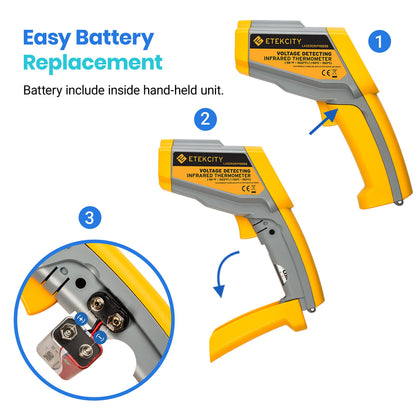 Etekcity Infrared Thermometer Laser Temperature Gun 774