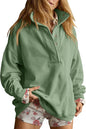 Gacaky Sweatshirt for Women Oversized Henley Neck Pullover Top Fall Outfits