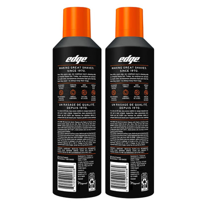 Edge Shaving Gel for Men, Sensitive Skin, 9.5 oz (2 Pack)